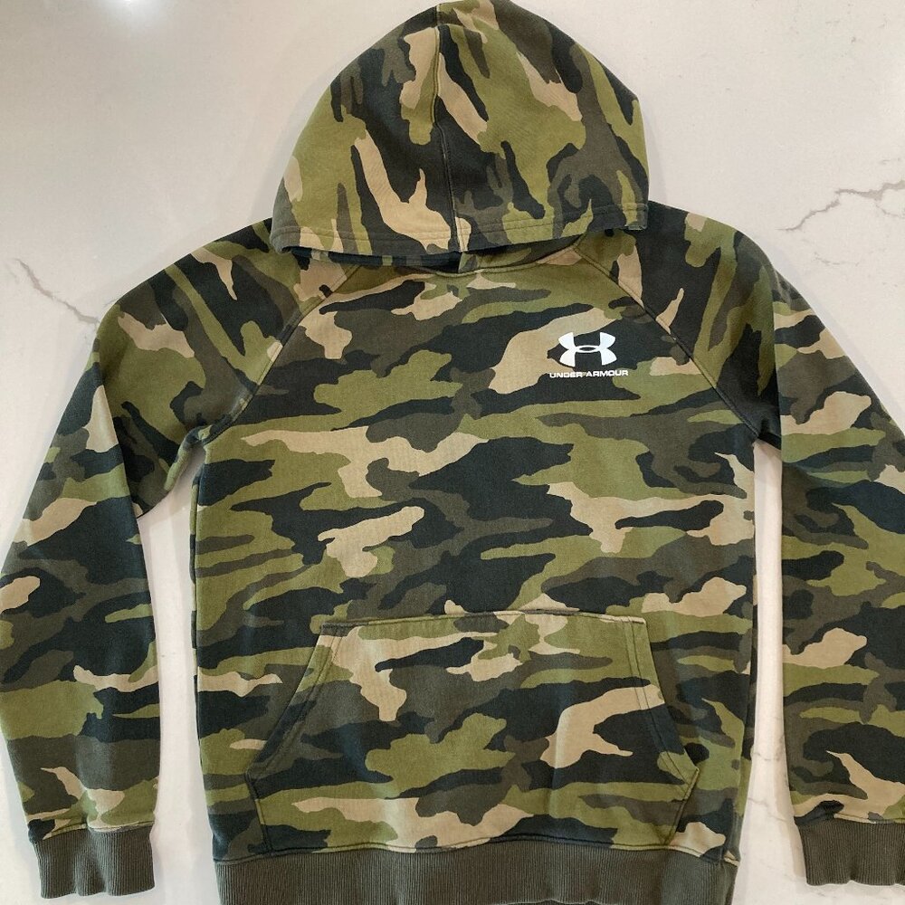Under Armour Camo Hoodie Youth Extra Large